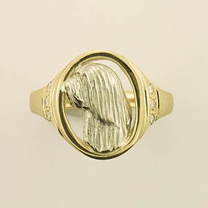 Bearded Collie Ring - BCOL358