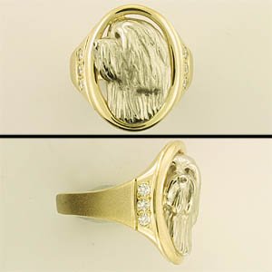 Bearded Collie Ring - BCOL404