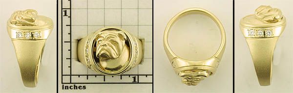 Bulldog Ring - BULL258 - Click Image to Close