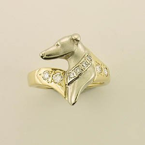 Greyhound Ring - GREY118