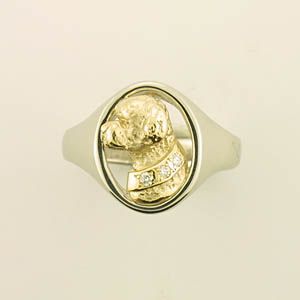Portuguese Water Dog Ring - PORT112