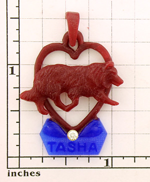 (image for) Border Collie pendant