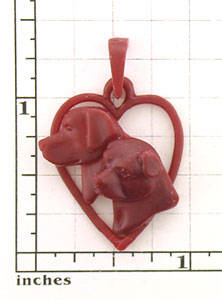 (image for) Lab, Pit Bull custom pendant