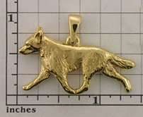 Australian Cattle Dog Pendant - ACD101 - Click Image to Close