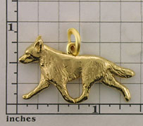 Australian Cattle Dog Pendant - ACD103 - Click Image to Close