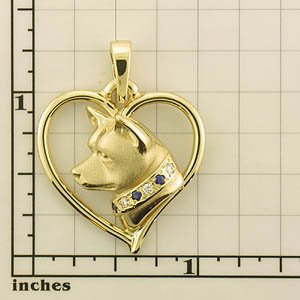 Modal Additional Images for Akita Pendant - AKTA111