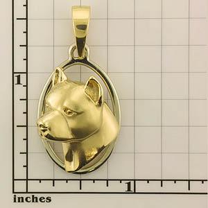Modal Additional Images for American Staffordshire Terrier Pendant - AMST102