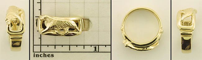 Modal Additional Images for Australian Shepherd Ring - ASHP160