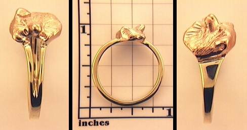 Modal Additional Images for Australian Shepherd Ring - ASHP198