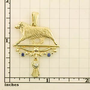 Modal Additional Images for Australian Shepherd Pendant - ASHP247