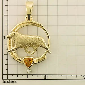 Modal Additional Images for Australian Shepherd Pendant - ASHP252