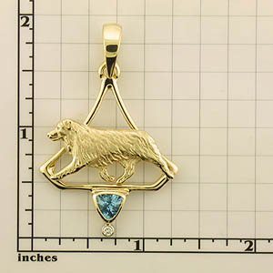 Modal Additional Images for Australian Shepherd Pendant - ASHP273
