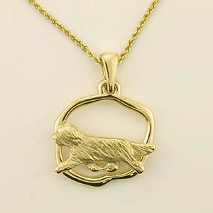 (image for) Bearded Collie Pendant - BCOL325