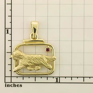 Modal Additional Images for Bearded Collie Pendant - BCOL331