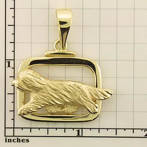 Modal Additional Images for Bearded Collie Pendant - BCOL396