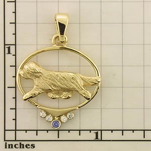 Modal Additional Images for Bearded Collie Pendant - BCOL430