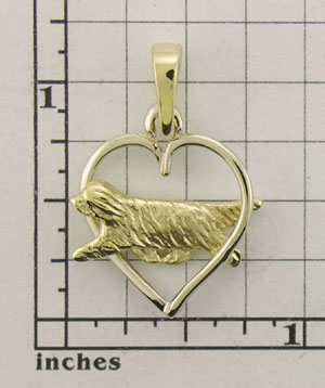 Modal Additional Images for Bearded Collie Pendant - BCOL523