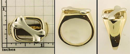 Modal Additional Images for Bones Ring - BONE133