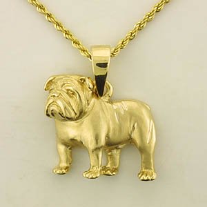 (image for) Bulldog Pendant - BULL102