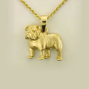(image for) Bulldog Pendant - BULL109