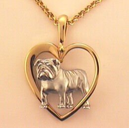 (image for) Bulldog Pendant - BULL115