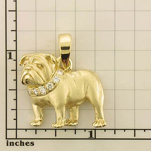 Modal Additional Images for Bulldog Pendant - BULL117