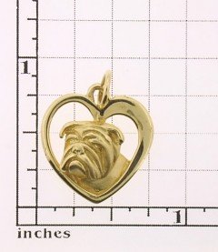 Modal Additional Images for Bulldog Pendant - BULL123