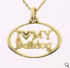 (image for) Bulldog Pendant - BULL124