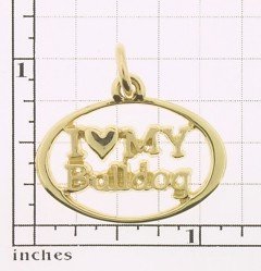 Modal Additional Images for Bulldog Pendant - BULL124