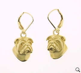 Bulldog Earrings - BULL125