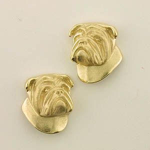 Bulldog Earrings - BULL129