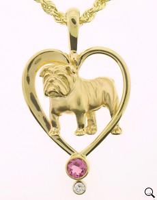 (image for) Bulldog Pendant - BULL165