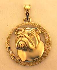 (image for) Bulldog Pendant - BULL169