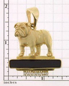 Modal Additional Images for Bulldog Pendant - BULL177