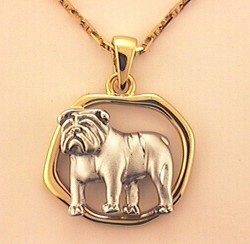 (image for) Bulldog Pendant - BULL179