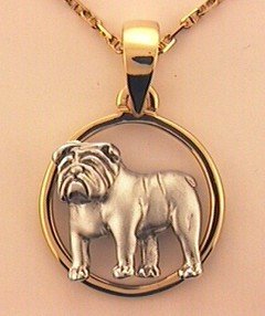 (image for) Bulldog Pendant - BULL184