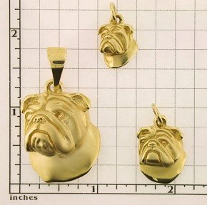 Modal Additional Images for Bulldog Pendant - BULL210