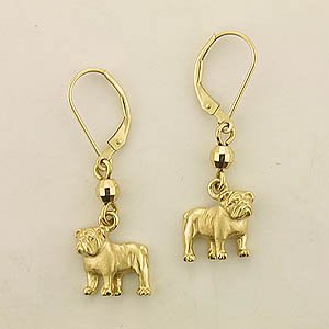 Bulldog Earrings - BULL232
