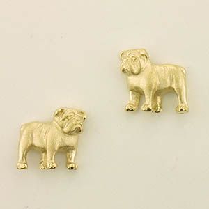 Bulldog Earrings - BULL237