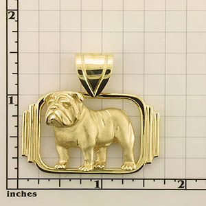Modal Additional Images for Bulldog Pendant - BULL250