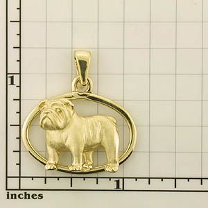 Modal Additional Images for Bulldog Pendant - BULL254