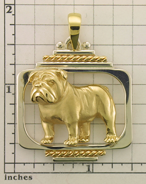 Modal Additional Images for Bulldog Pendant - BULL503