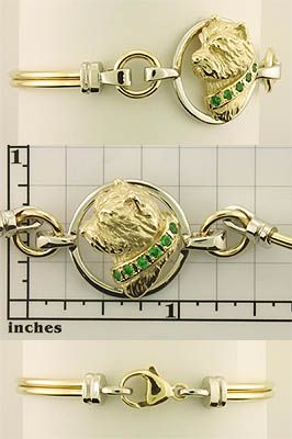 Modal Additional Images for Cairn Terrier Bracelet - CARN110