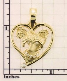Modal Additional Images for Chinese Crested Pendant - CHCR118
