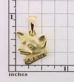 Modal Additional Images for Chihuahua, Smooth Pendant - CHI108