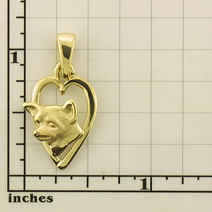 Modal Additional Images for Chihuahua, Smooth Pendant - CHI111