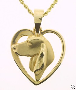 Black and Tan Coonhound Pendant - COON105