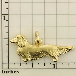Modal Additional Images for Dachshund, Longhaired Pendant - DCHL110