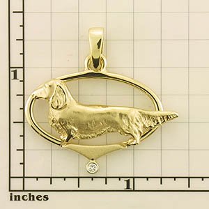 Modal Additional Images for Dachshund, Longhaired Pendant - DCHL112