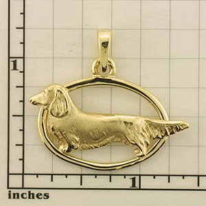 Modal Additional Images for Dachshund, Longhaired Pendant - DCHL113